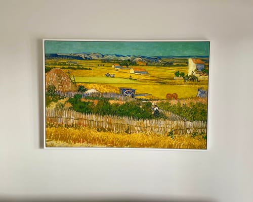 Customer photo review of The Harvest, 1888 by Van Gogh