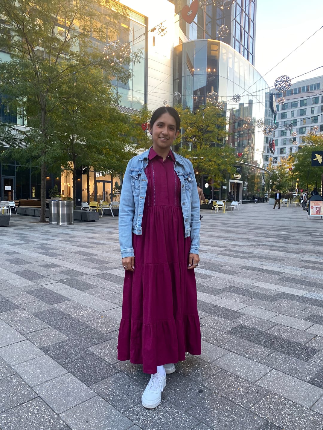 Customer photo review of Naila Midi Dress
