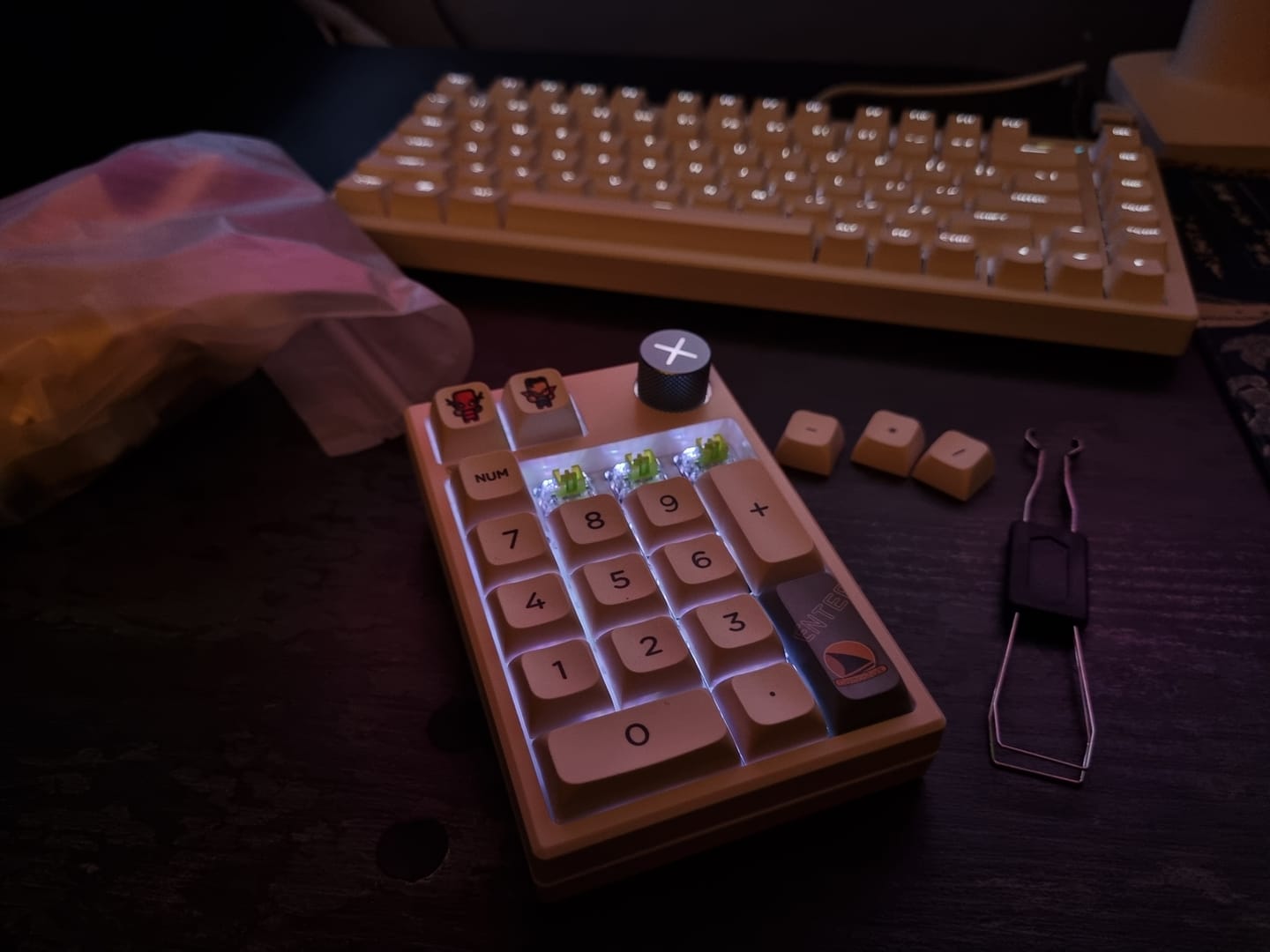Customer photo review of Darmoshark K3 Pro Numpad