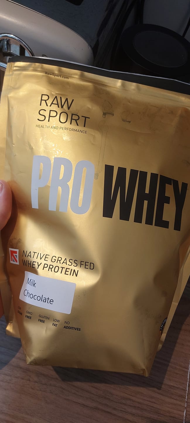 Customer photo review of Grass Fed Whey Protein Powder Pro