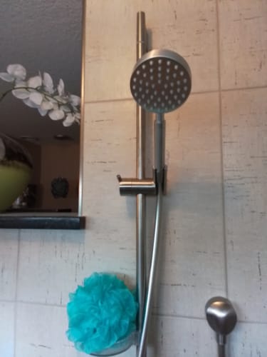 Customer photo review of 1-Spray Handheld Shower Head Set