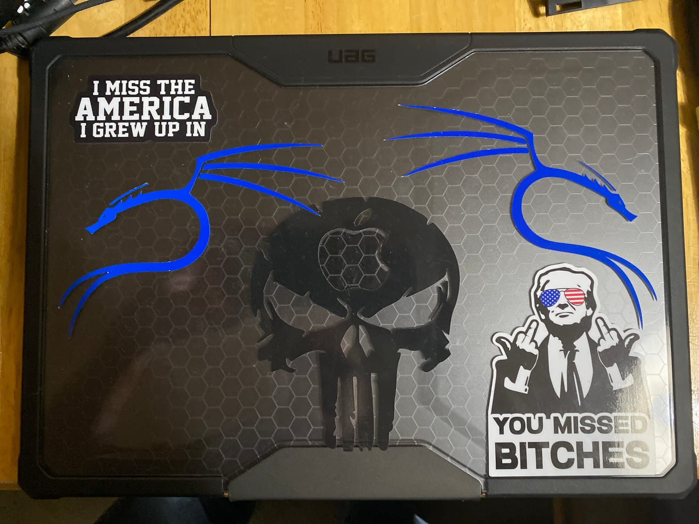 Customer photo review of I Miss The America I Grew Up In Decal