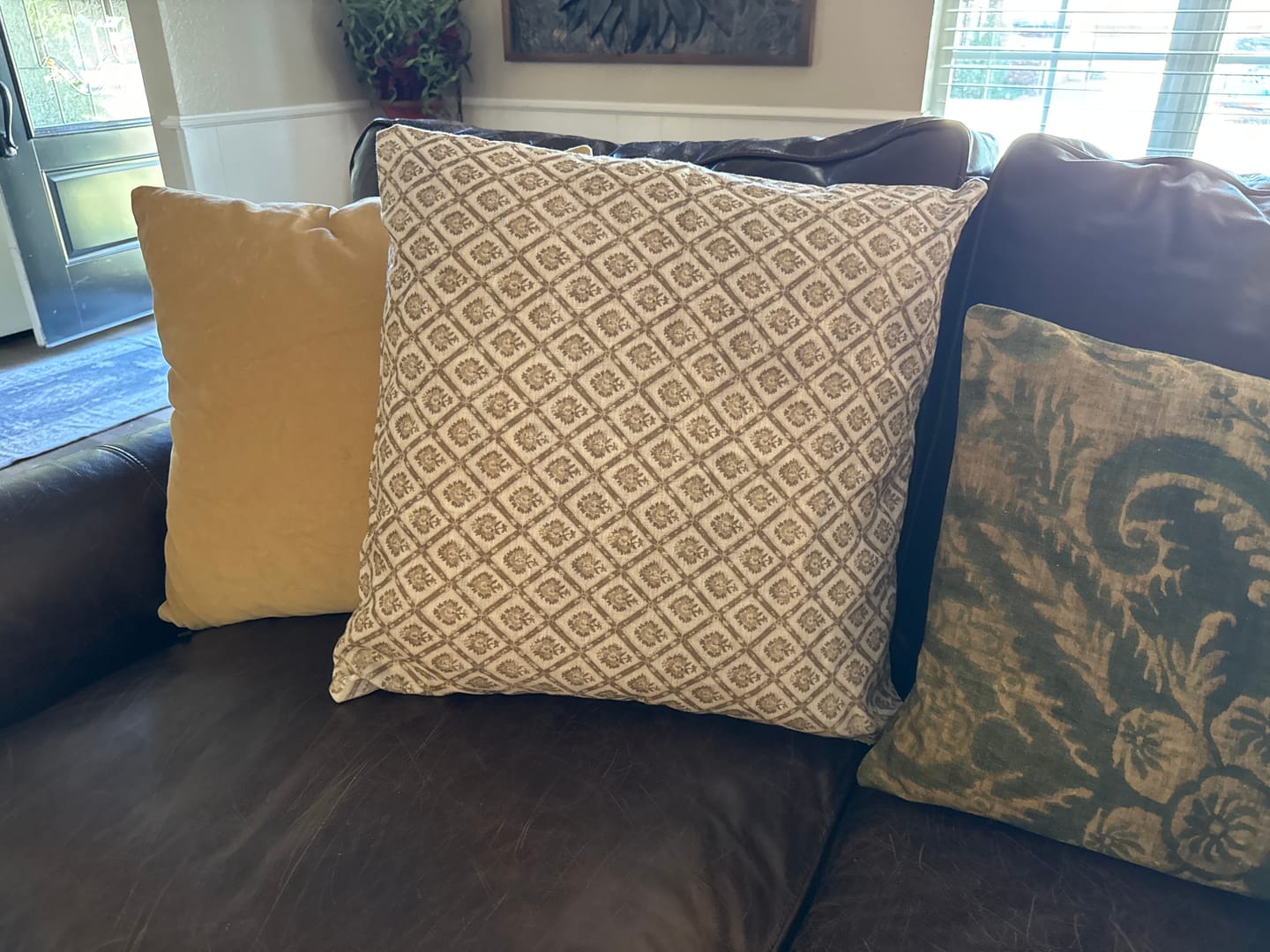Customer photo review of Evie in Linen - 18" | 20" |  22" | 26"