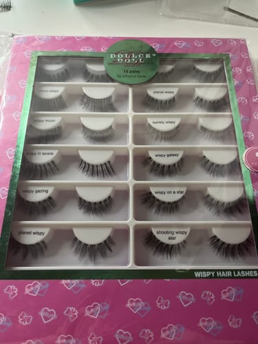 Customer photo review of 5D 06 Luxury Mink Strip Lashes (Vegan)