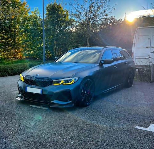 Customer photo review of BMW G20 G21 PRE-LCI YELLOW DRL KIT