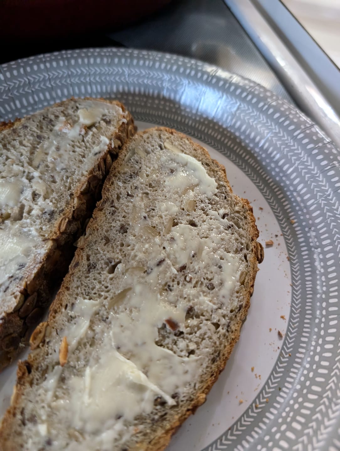 Customer photo review of Premium Seed Sourdough Bread 750g