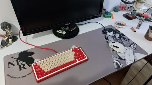 Customer photo review of Custom Gaming Mouse Pad