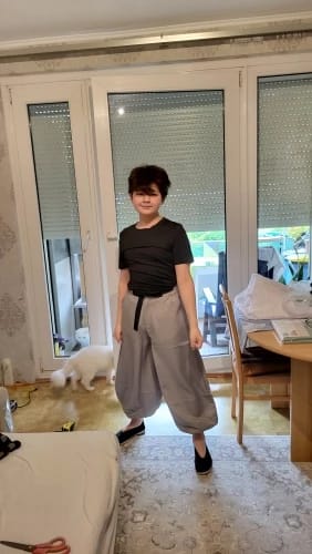 Customer photo review of Jujutsu Kaisen Toji Fushiguro Cosplay & Halloween Costume Sorcerer Killer
