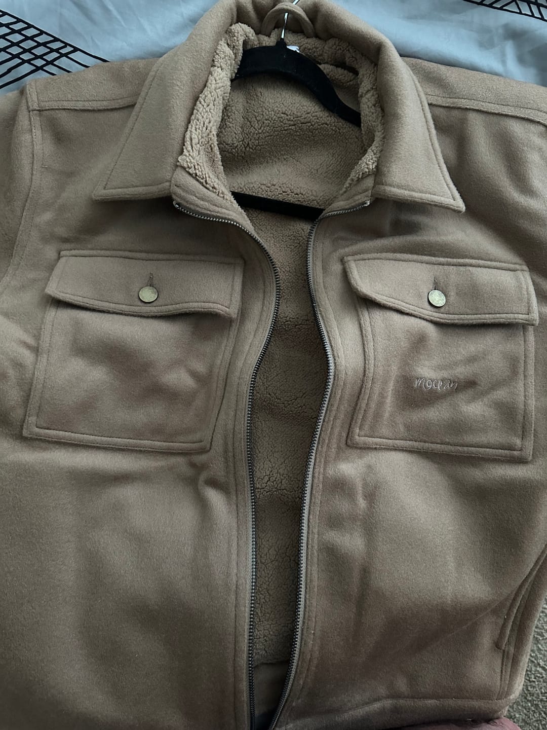 Customer photo review of Mocean Alpaca Jacket