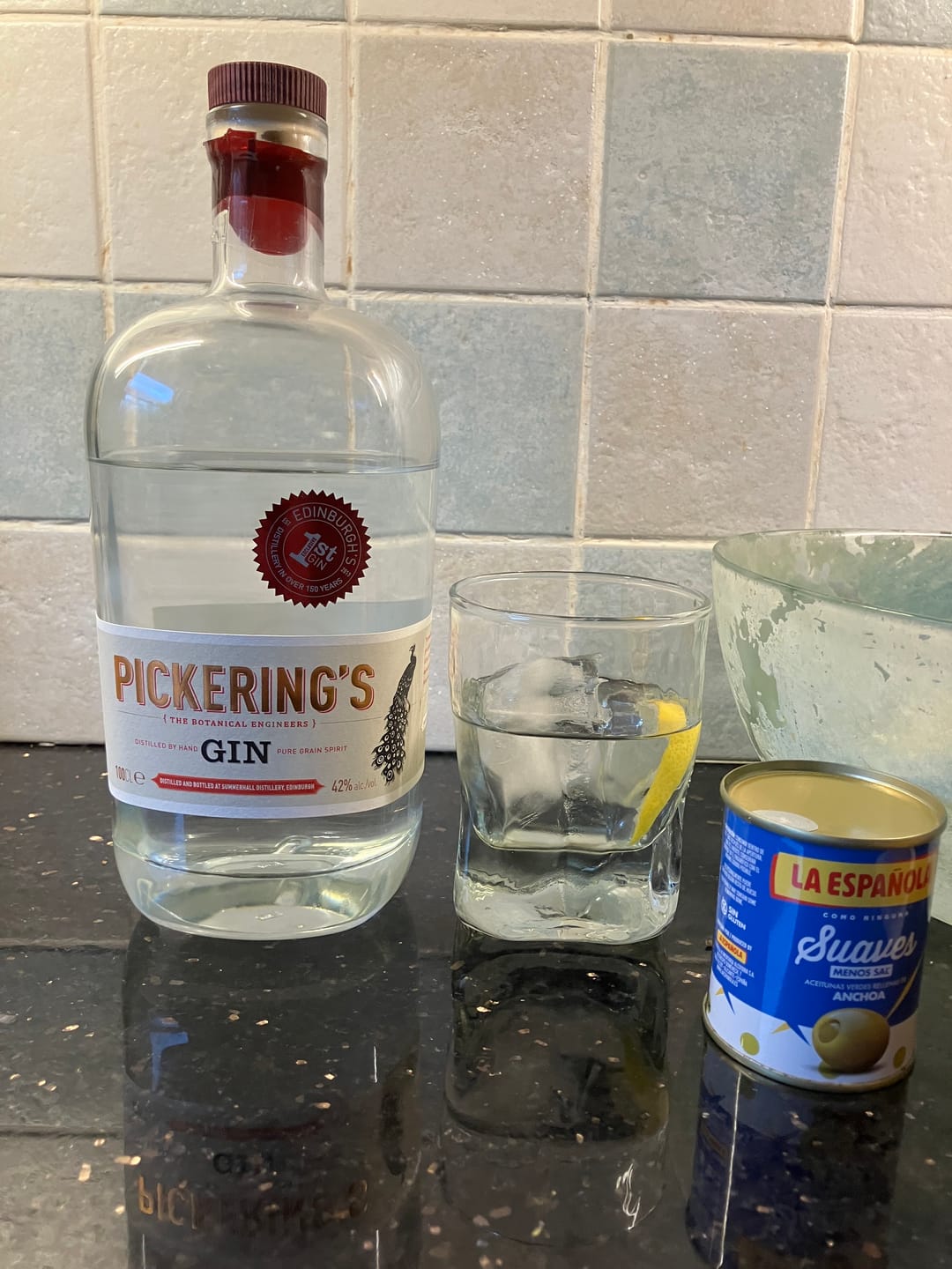 Customer photo review of Pickering's Gin 1 Litre