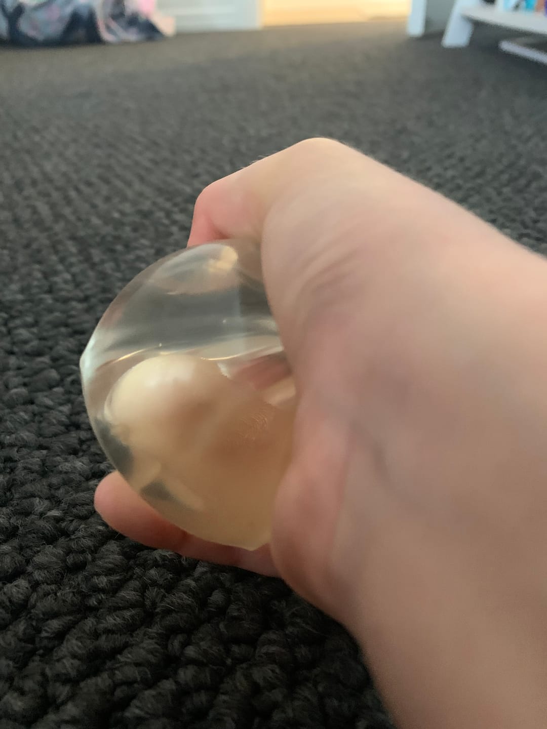Customer photo review of Smoosho's Polyhedron Jelly Fidget
