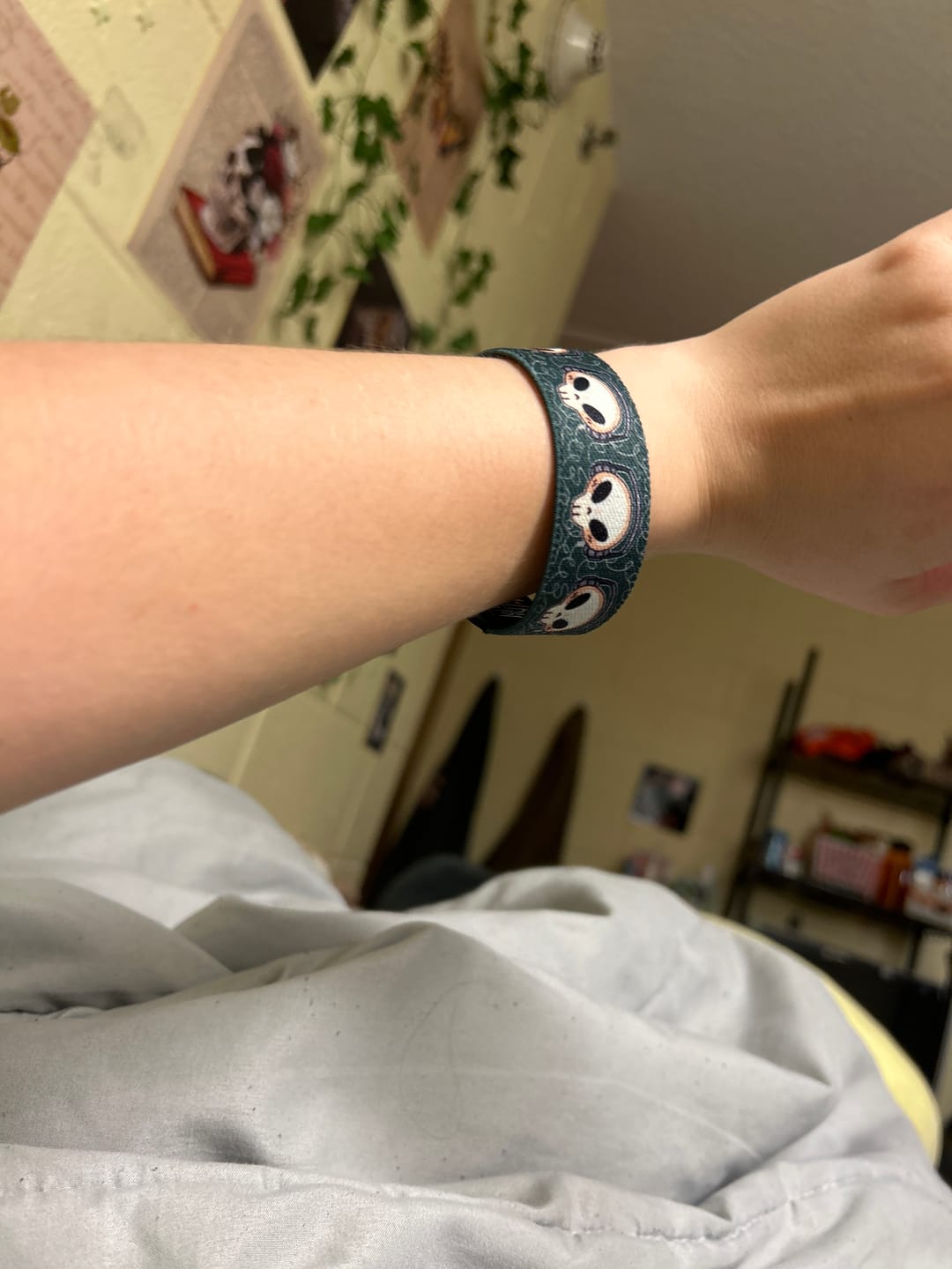 Customer photo review of Cade Skull Bracelet