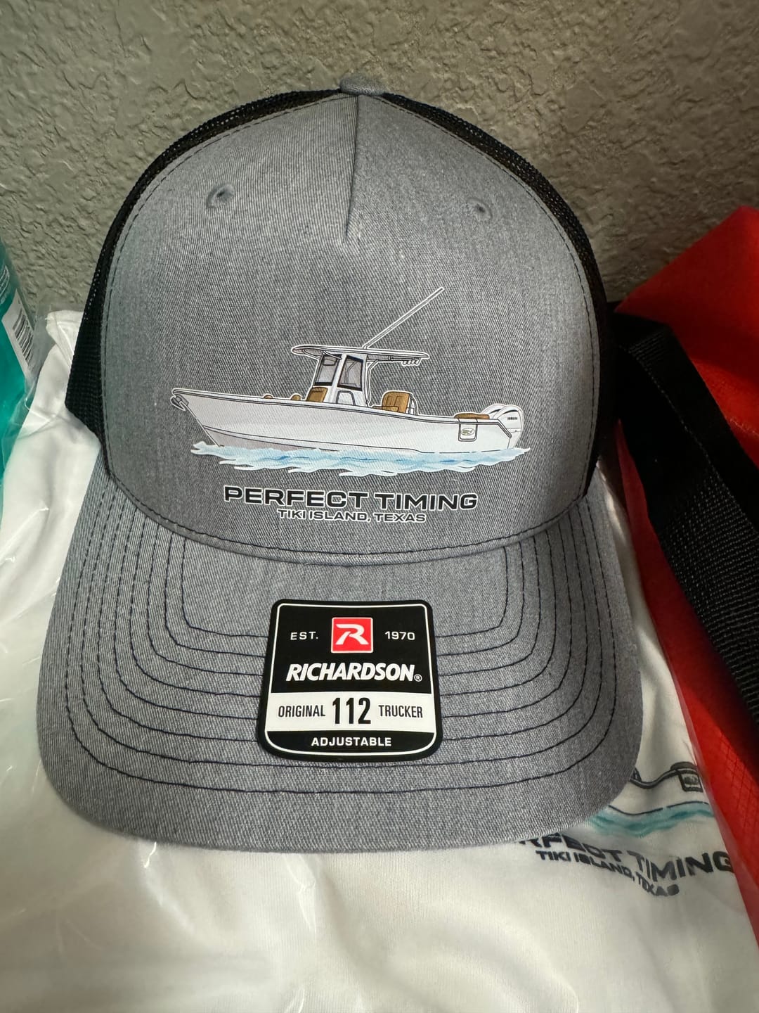 Customer photo review of Custom Helly Hansen Crew Visor