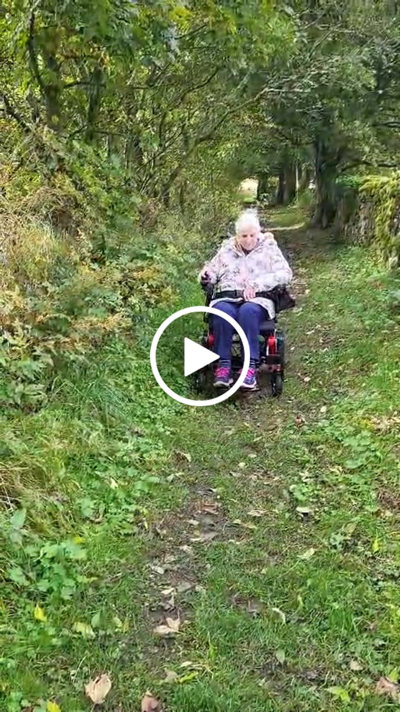 Customer video review of Lightweight Electric Wheelchair Freedom Elite ST