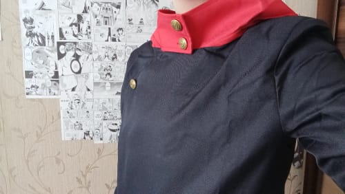 Customer photo review of Jujutsu Kaisen Yuji Itadori Jujutsu High Cosplay & Halloween Costume