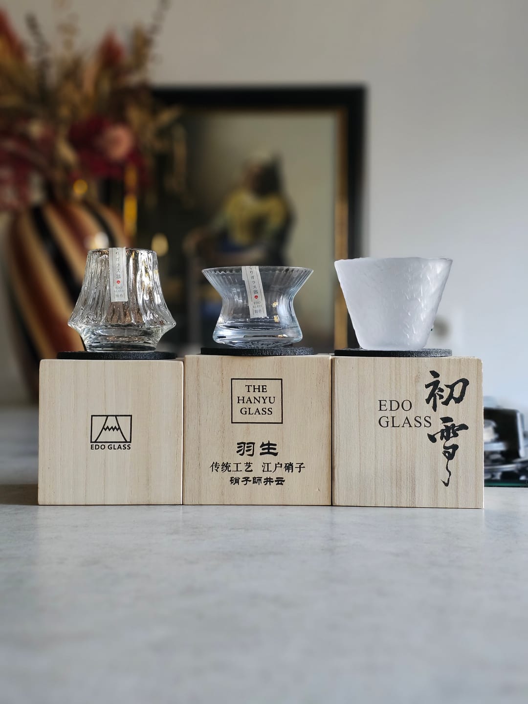 Customer photo review of Fuji - Handmade Japanese Whiskey Glass