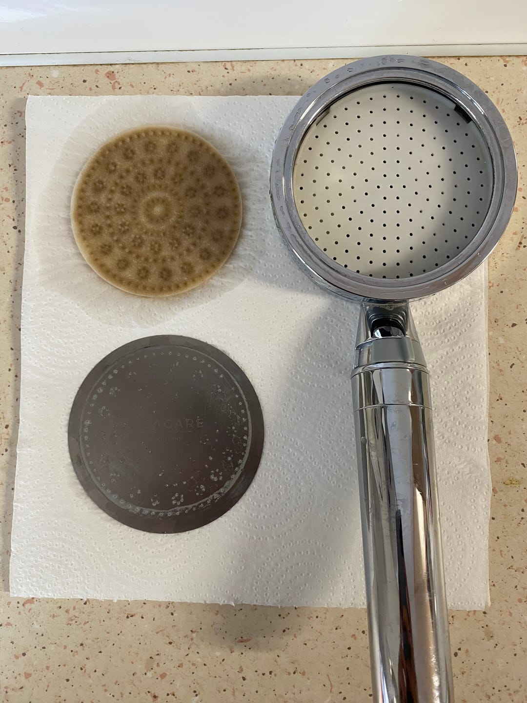 Customer photo review of Filtro de ducha de Vitacare Solutions