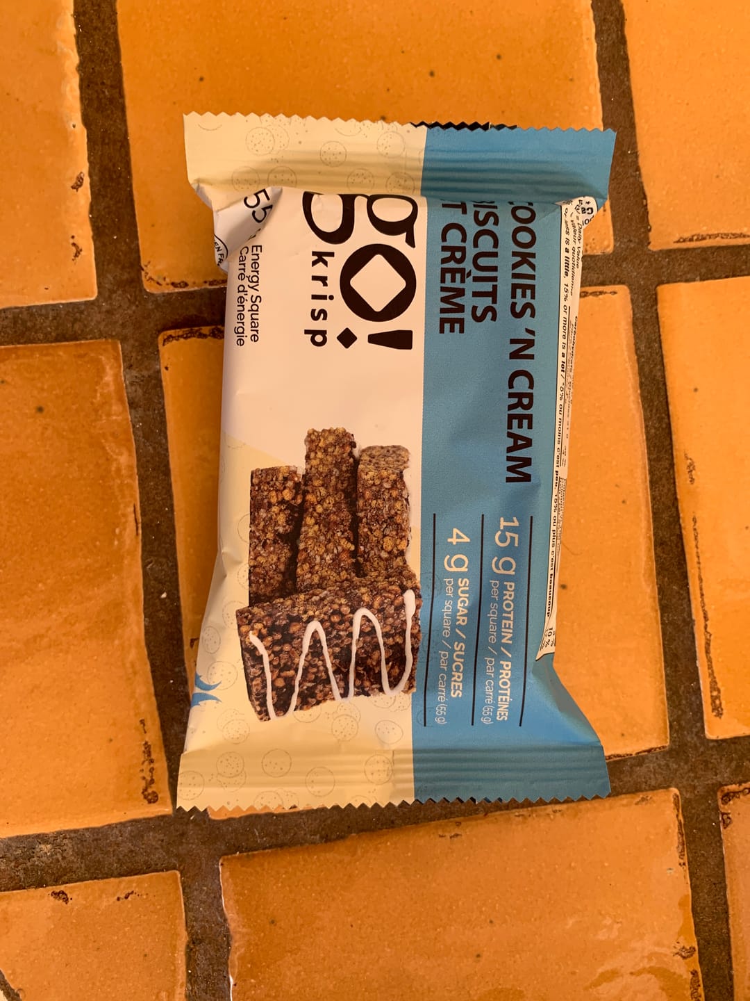 Customer photo review of Go Krisp - Jimmy Sévigny 55gr