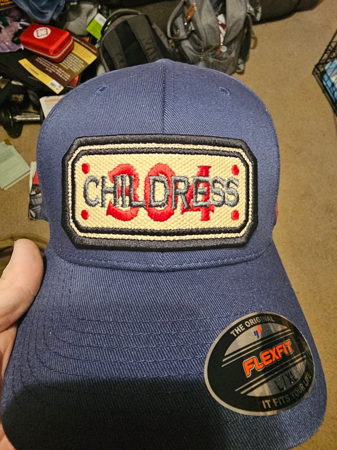 Customer photo review of LAYOVER DESIGN with custom back of hat