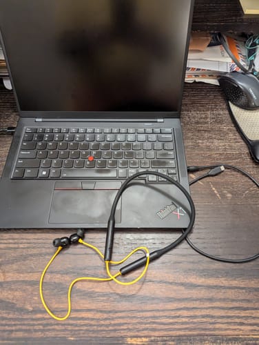 Customer photo review of Anker Soundcore R500 In-Ear Wireless Earphone Yellow