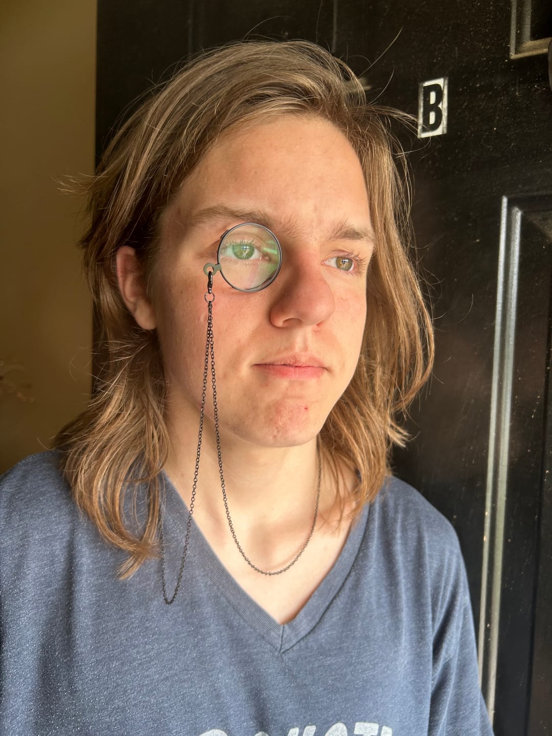 Customer photo review of Monocle - Custom Lens - Black (Medium 35mm)