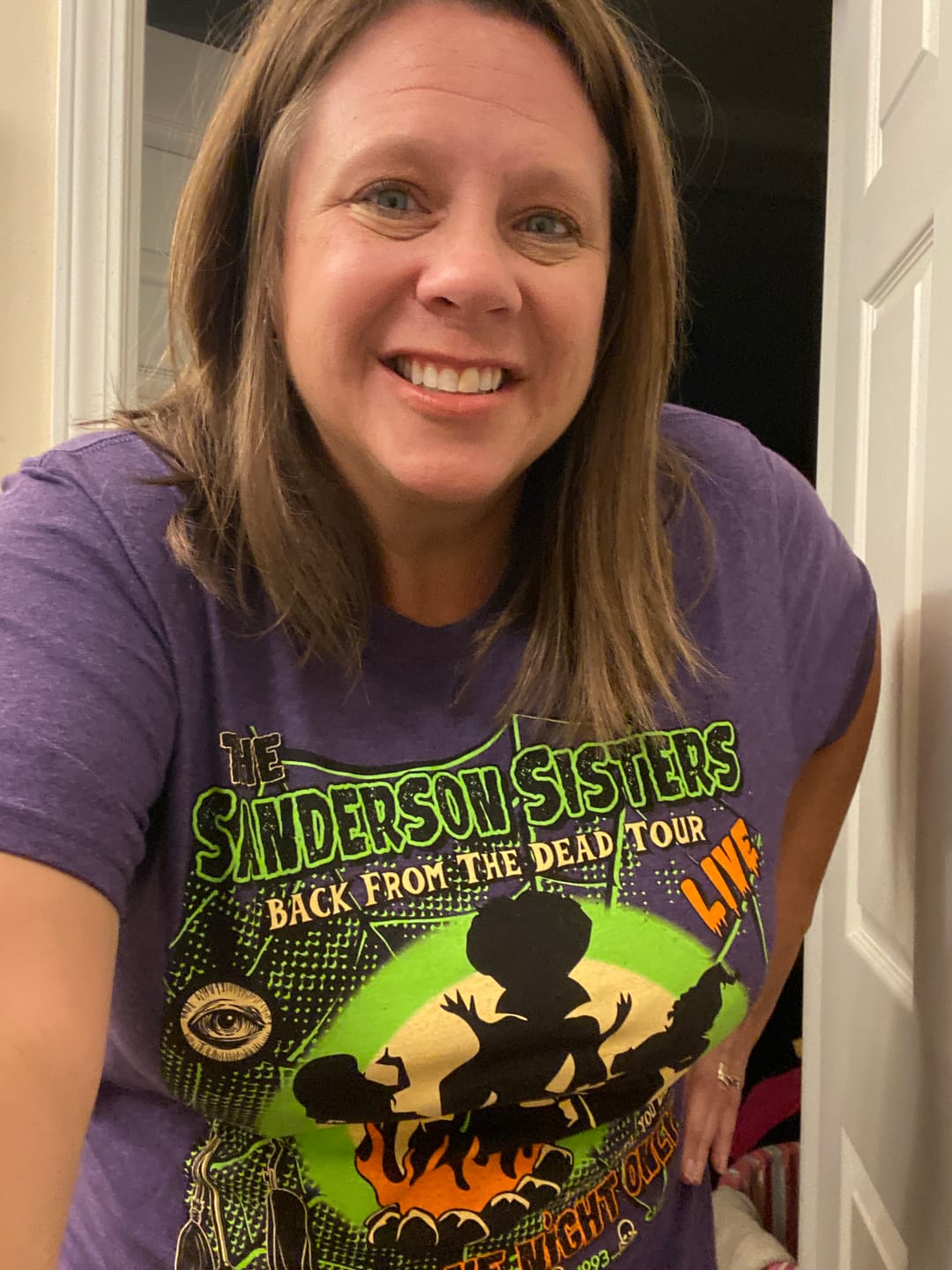 Customer photo review of Sanderson Sisters Concert Tour Shirt