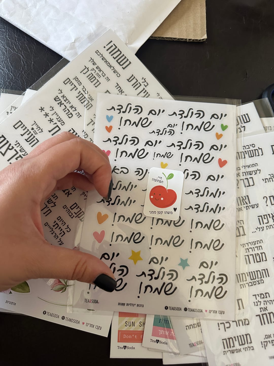 Customer photo review of Planner stickers set - All week