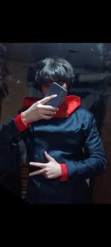 Customer photo review of Jujutsu Kaisen Yuji Itadori Jujutsu High Cosplay & Halloween Costume
