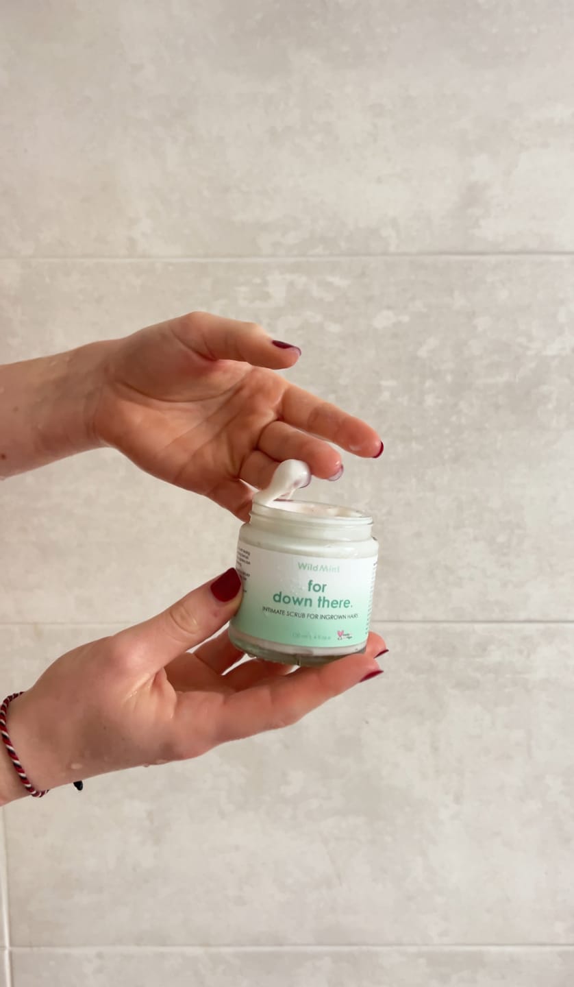Customer photo review of Intimate Scrub