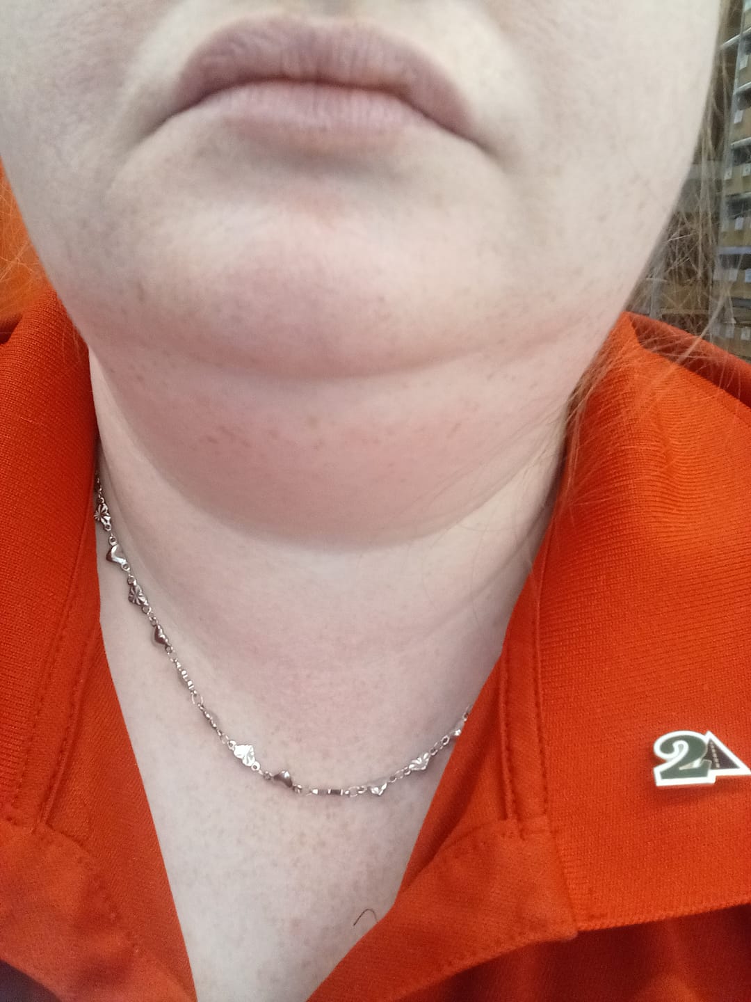 Customer photo review of Mini Hearts Chain
