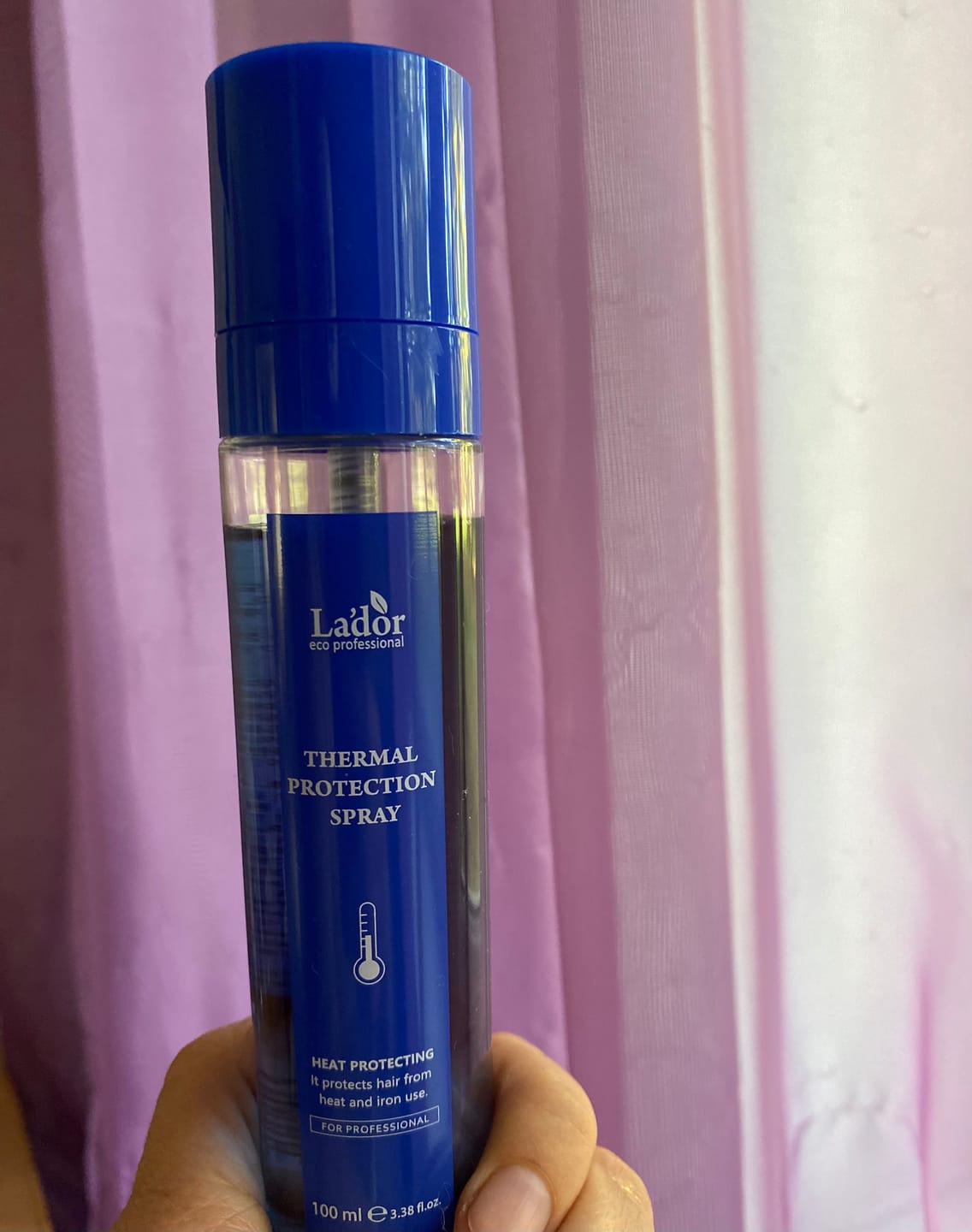 Customer photo review of Termo aizsardzība matiem Lador Thermal Protection Spray