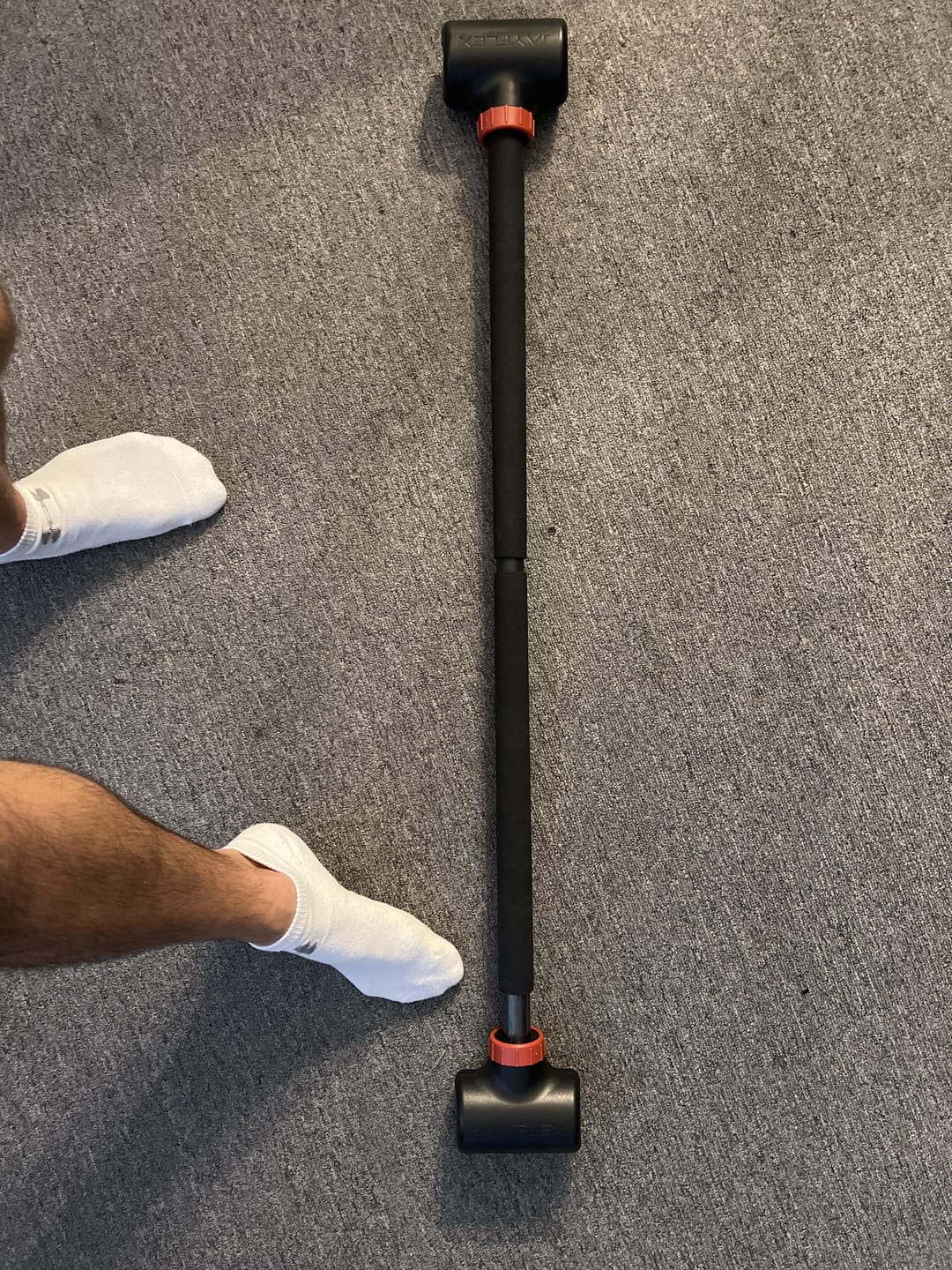 Customer photo review of Hyperbell Bundle: Bar, Kettlebell, Pad