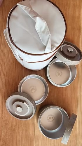 Customer photo review of Lunch Box - ערכת קופסאות אוכל שומרות חום קלות לנשיאה