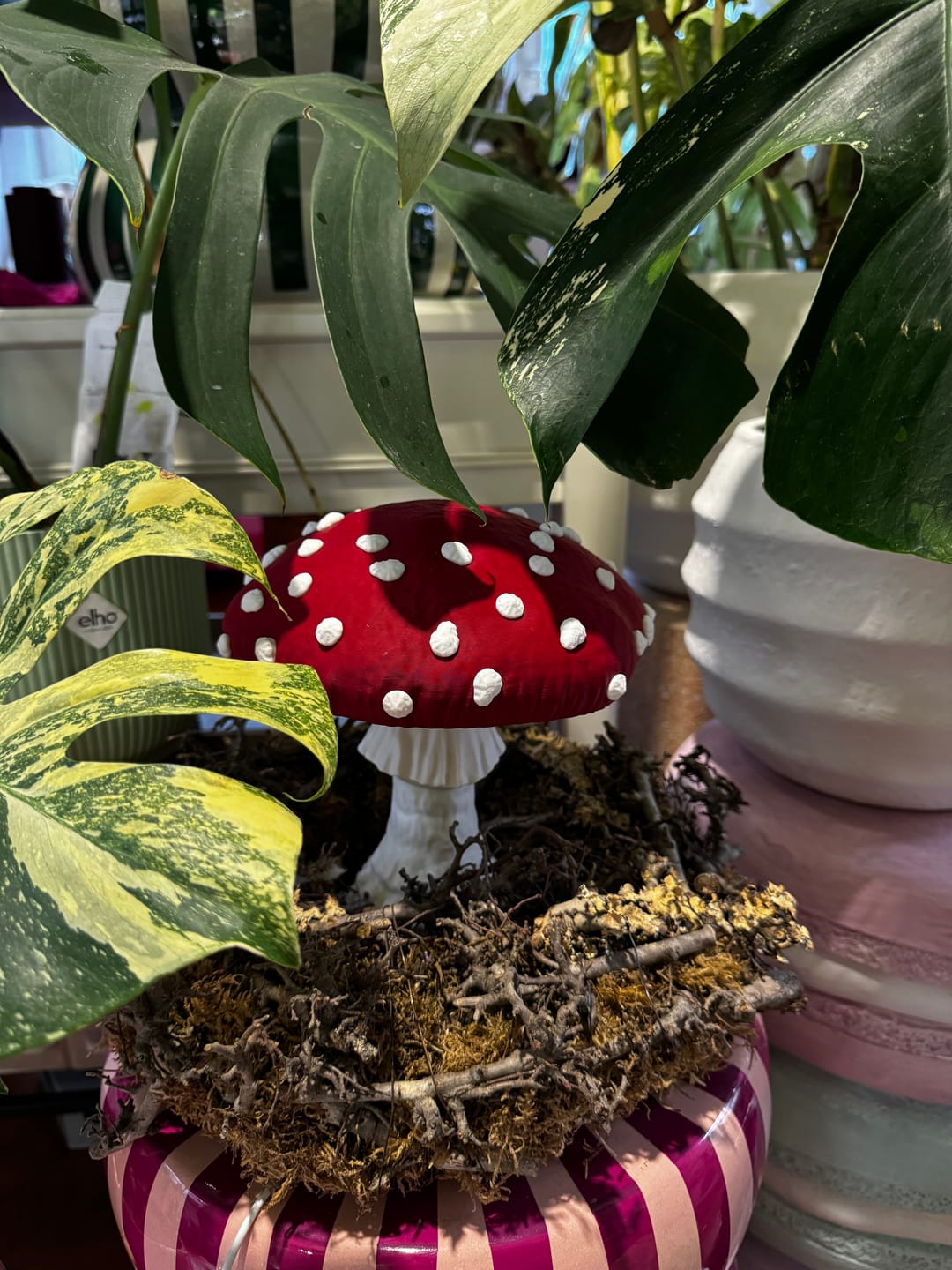 Customer photo review of Amanita Pilz Lampenschirm-Kit