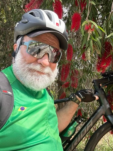 Customer photo review of Men's Brazil Short Sleeve Cycling Jersey