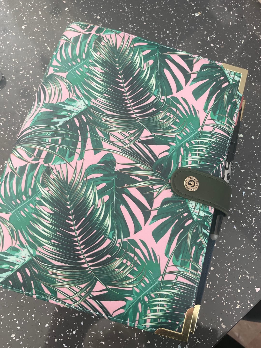 Customer photo review of Botanical Organiser - Undated Daily Diary P3