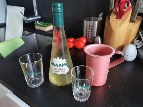 Customer photo review of White Retsina Malama - 500ml - Malamatina