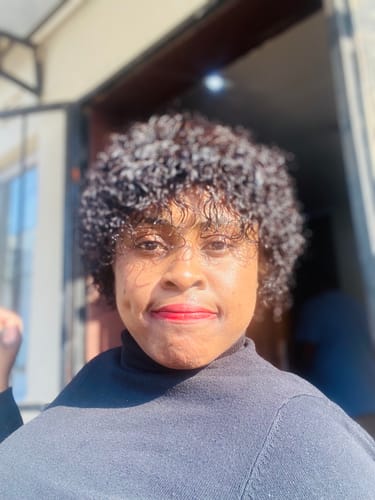Customer photo review of Brazilian Full Cap Wig - Eva