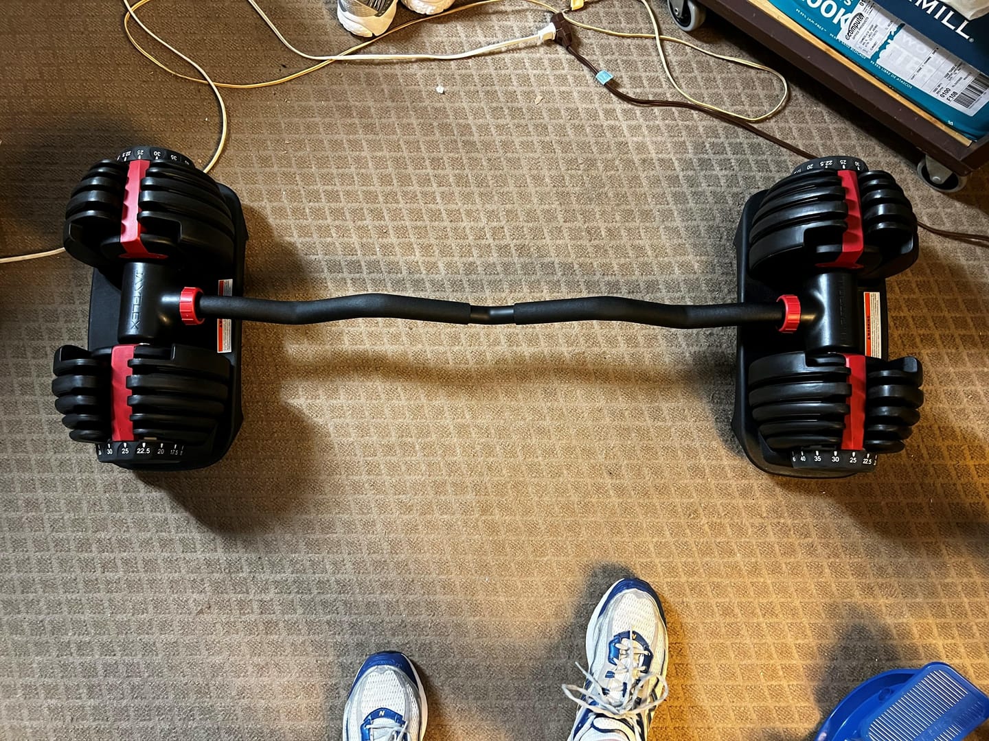 Customer photo review of Hyperbell EZ Curl Bar