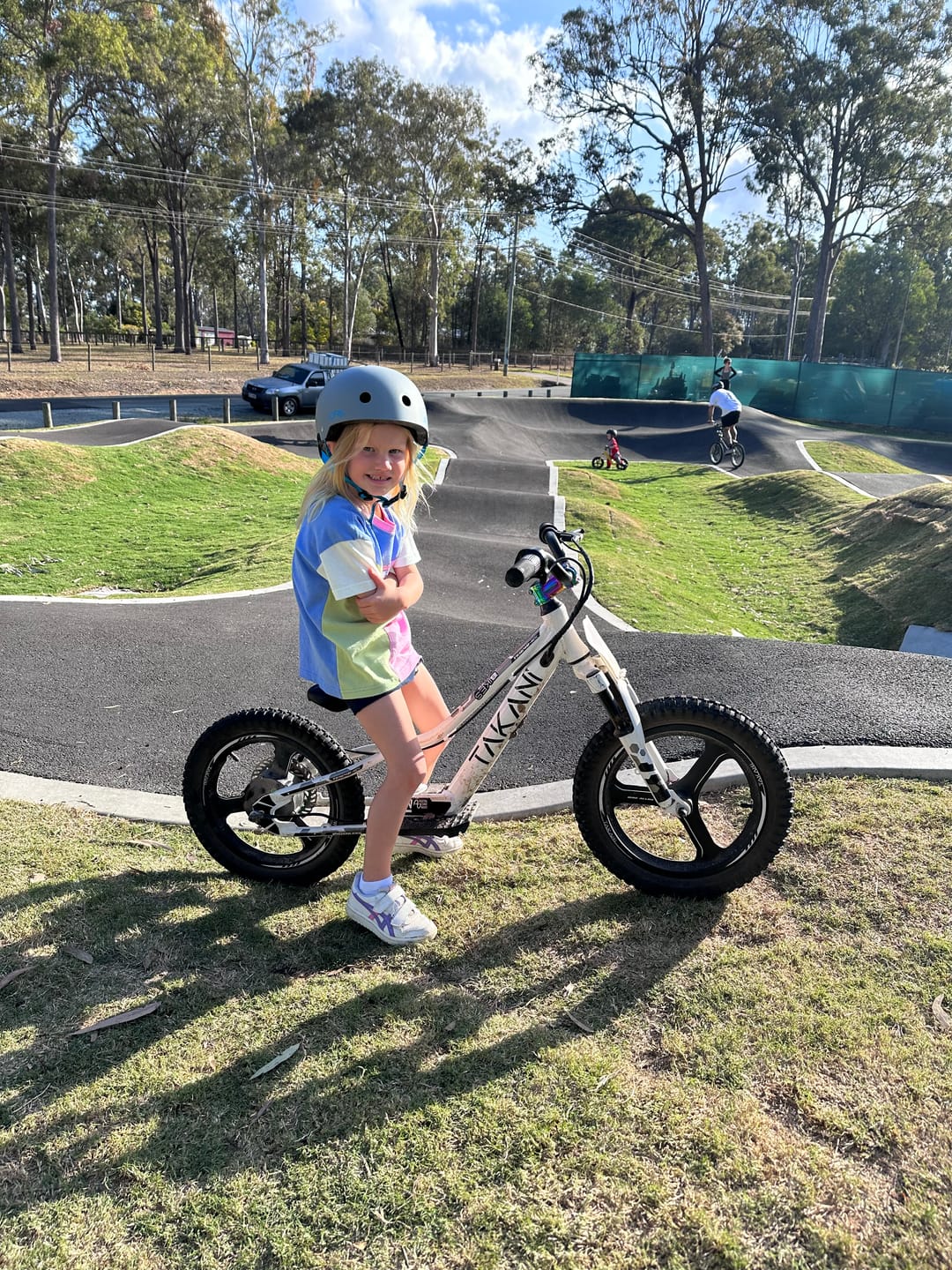 Customer photo review of 350W TAKANI Electric Balance Bike 16'' - TK1648