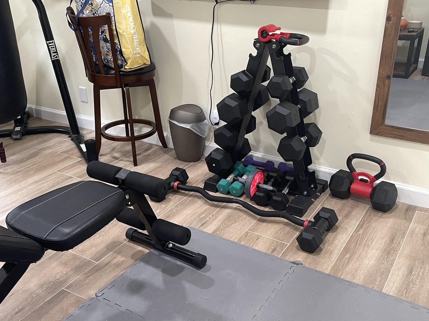 Customer photo review of Hyperbell EZ Curl Bar
