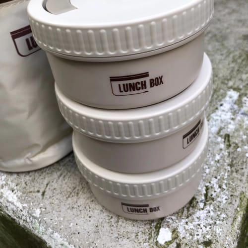 Customer photo review of Lunch Box - ערכת קופסאות אוכל שומרות חום קלות לנשיאה