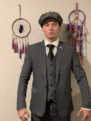 Customer photo review of Three-piece suit Tommy