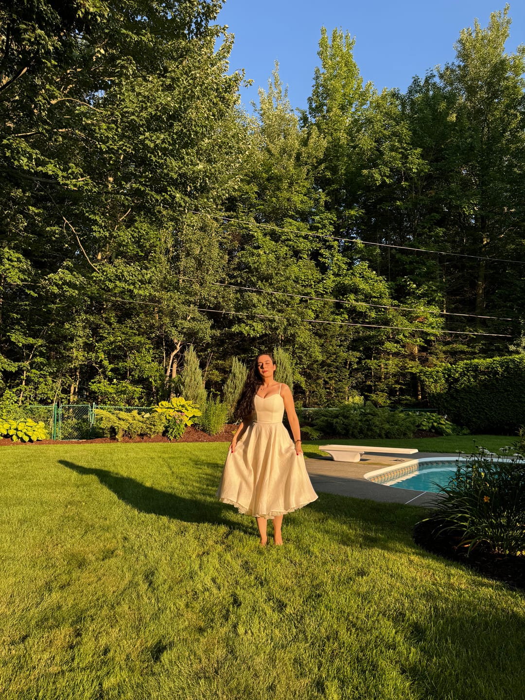 Customer photo review of Bardot Linen Dress