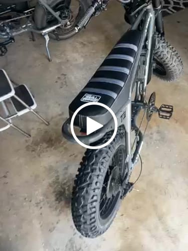 Customer video review of Custom Seat Cover: Super73 Z Series