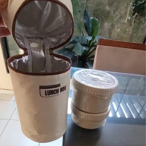 Customer photo review of Lunch Box - ערכת קופסאות אוכל שומרות חום קלות לנשיאה