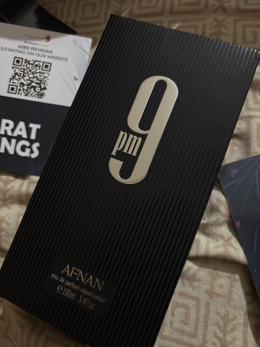 Customer photo review of Afnan 9pm Eau De Parfum For Men