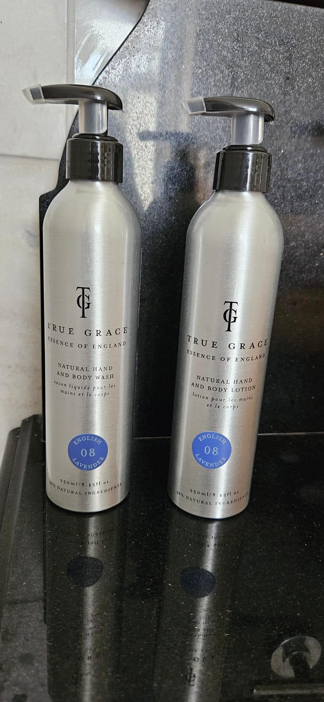 Customer photo review of English Lavender Hand & Body Wash