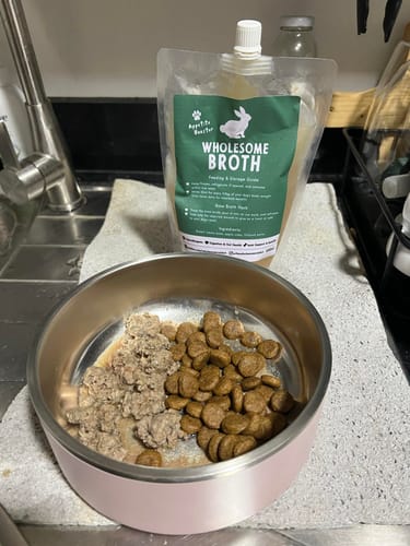 Customer photo review of Cookable Dog BARF Mix