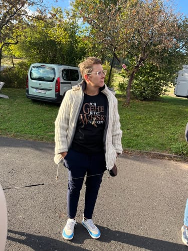 Customer photo review of Ich gehe jetzt Whisky trinken - Damenshirt